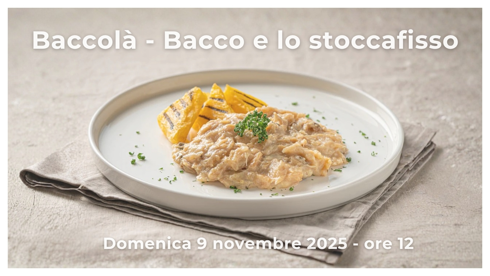 Pranzo Baccolà in Cantina Nevio Scala