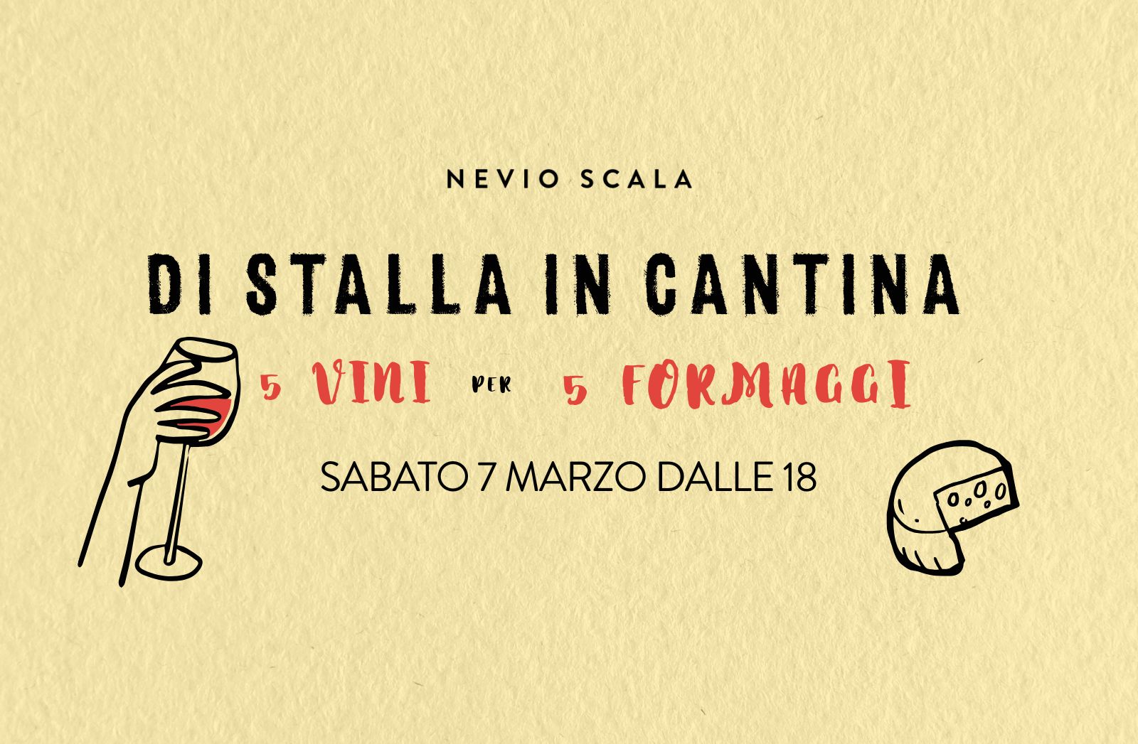 Di stalla in cantina sabato 7 marzo 2026