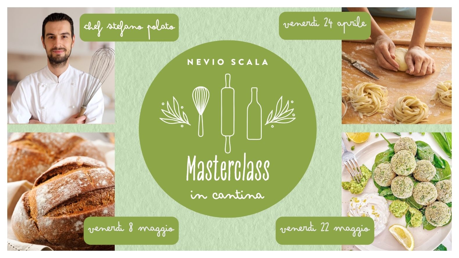 Masterclass di cucina consapevole in Cantina